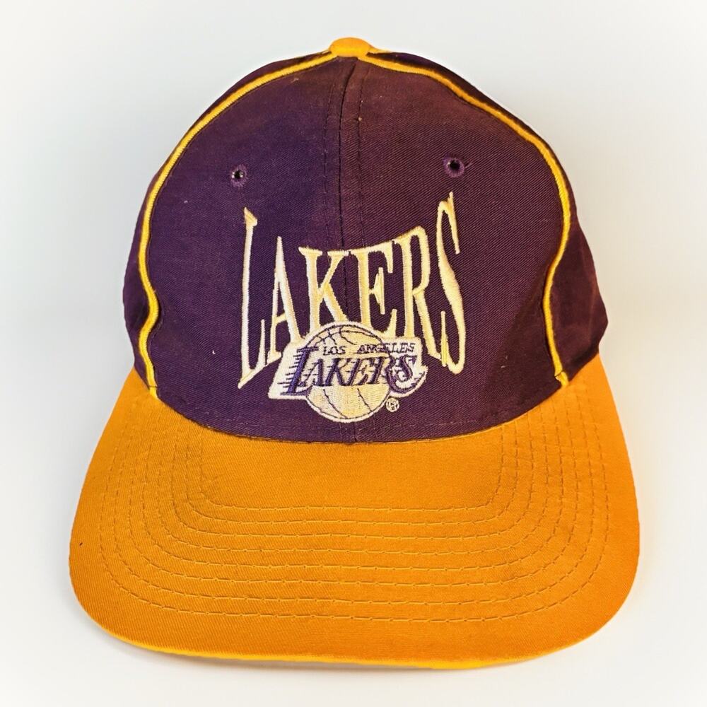 Vintage Los Angeles Lakers Hat Official The Game Snapback #3952 of 6000 NBA